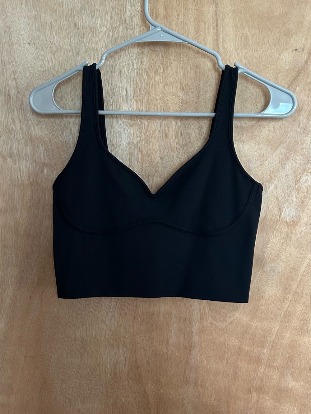 Black Crop Tank Top